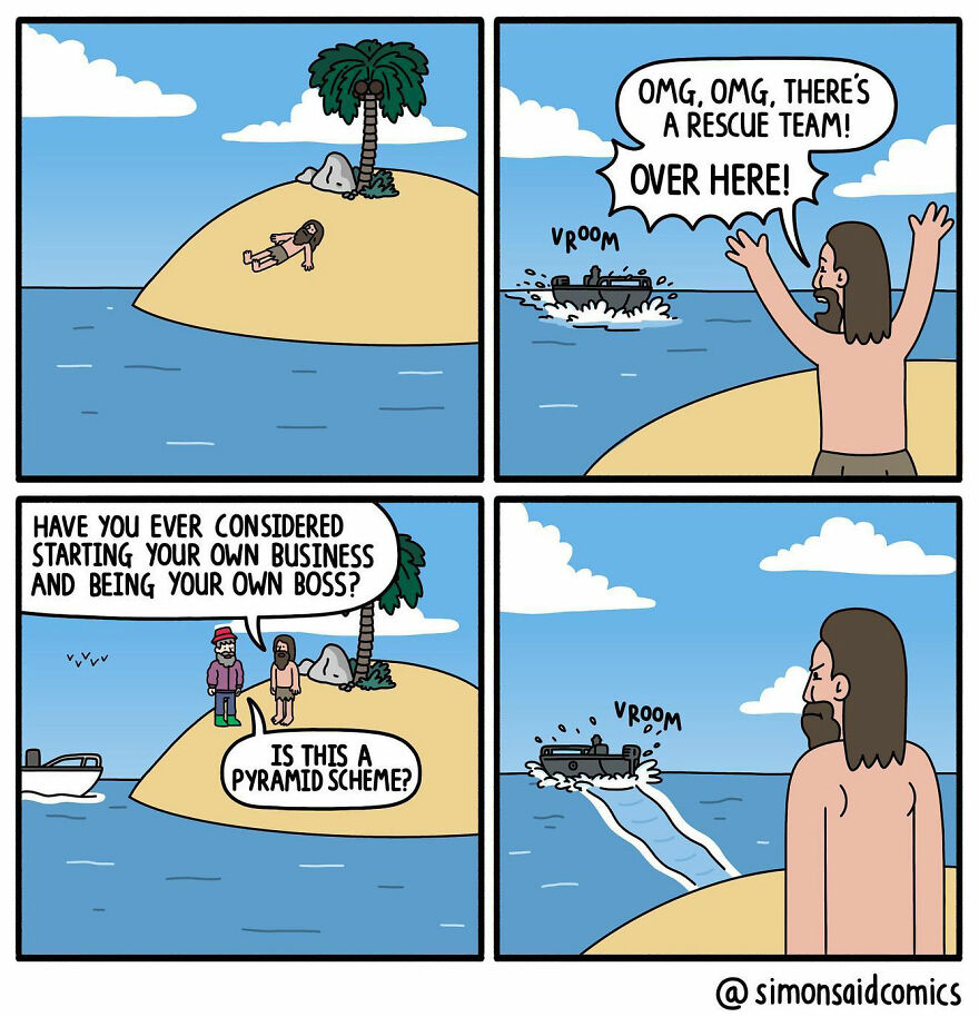 Your Day Will Be Better After Reading Simon Johnson's Surprise Endings Comics