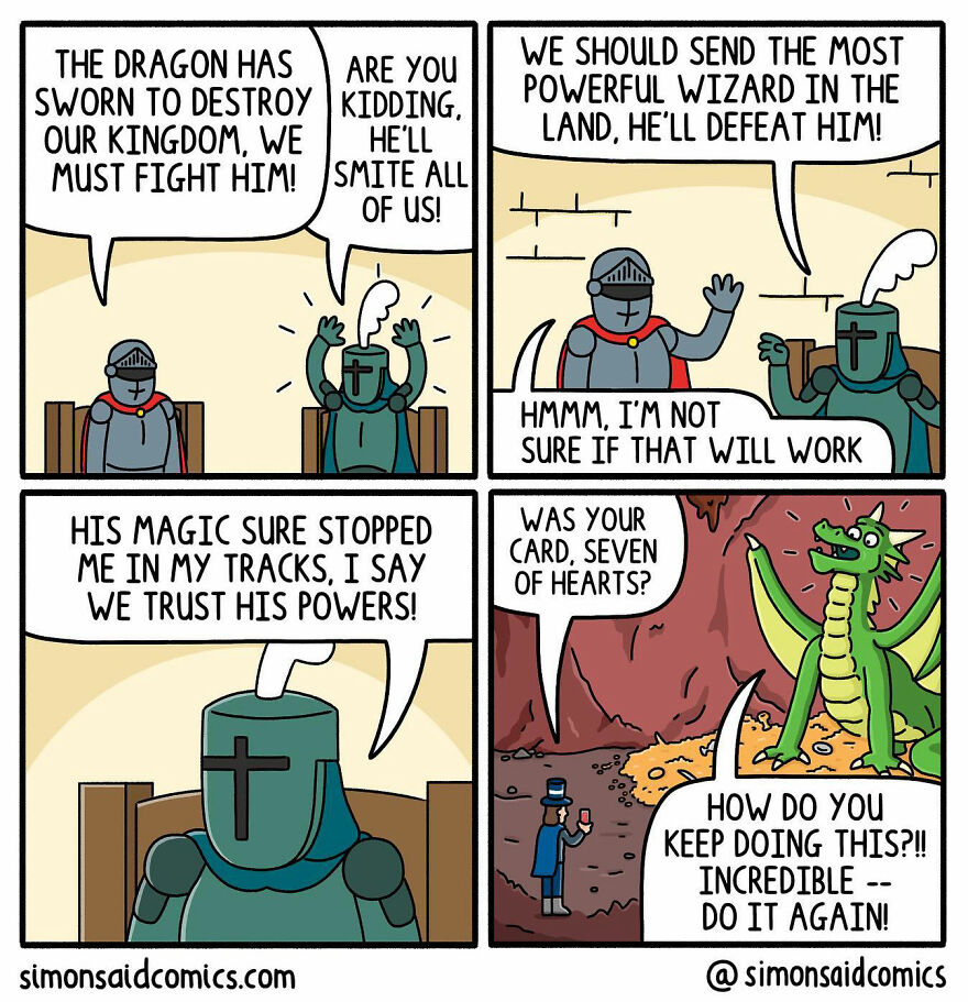 Your Day Will Be Better After Reading Simon Johnson's Surprise Endings Comics