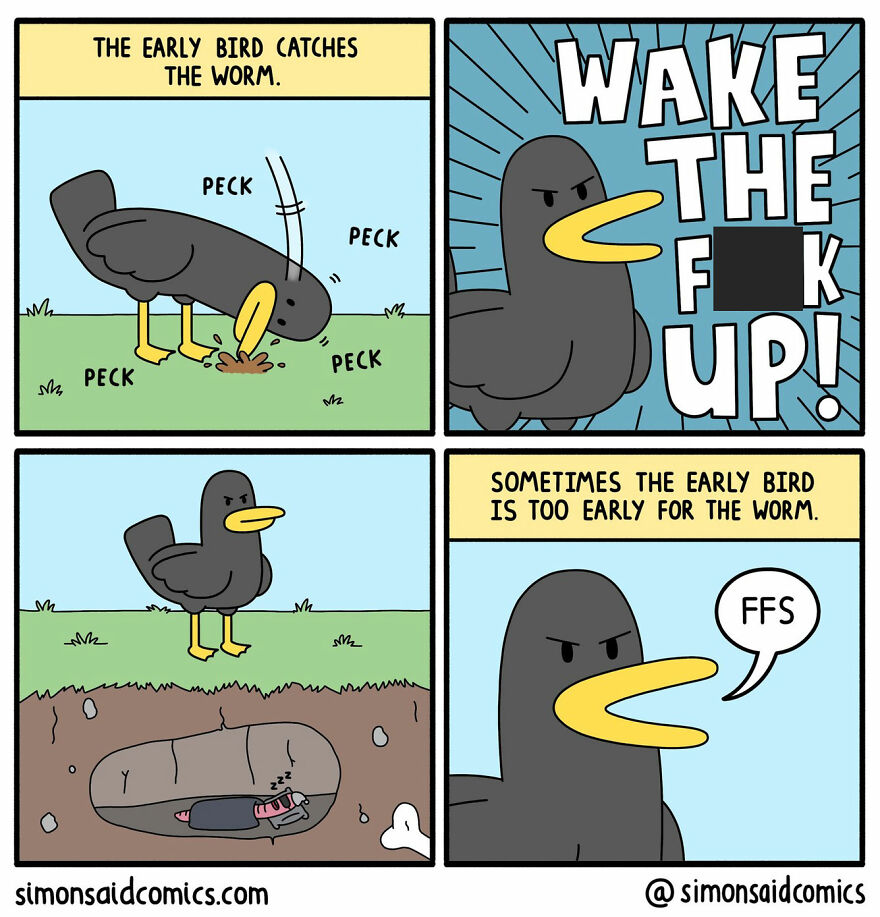 Your Day Will Be Better After Reading Simon Johnson's Surprise Endings Comics