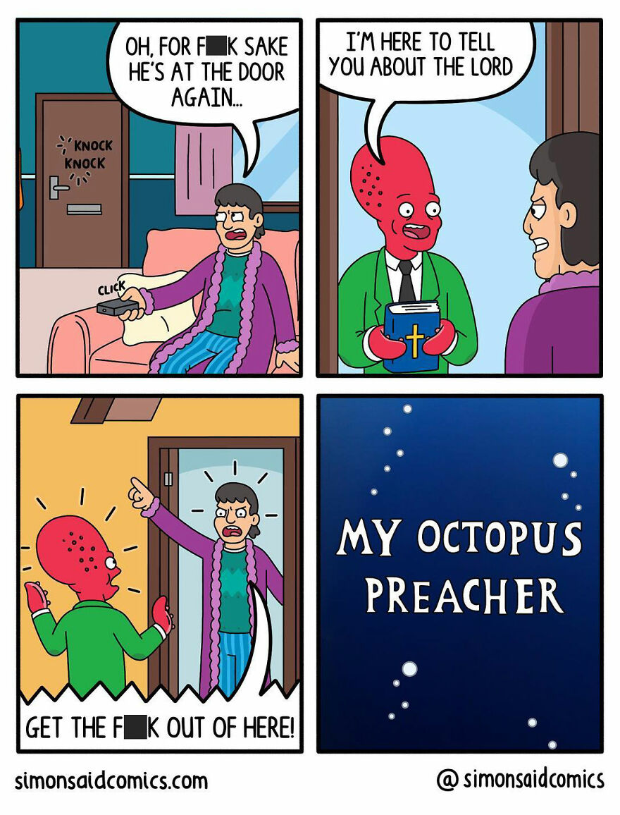 Your Day Will Be Better After Reading Simon Johnson's Surprise Endings Comics