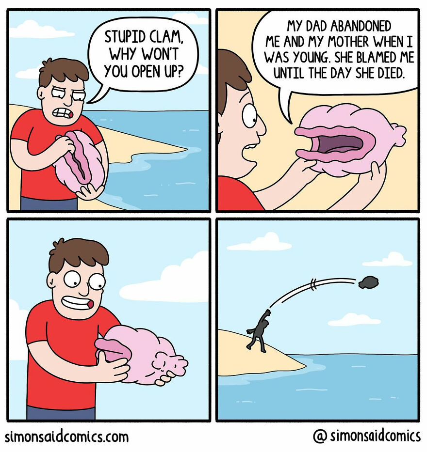 Your Day Will Be Better After Reading Simon Johnson's Surprise Endings Comics