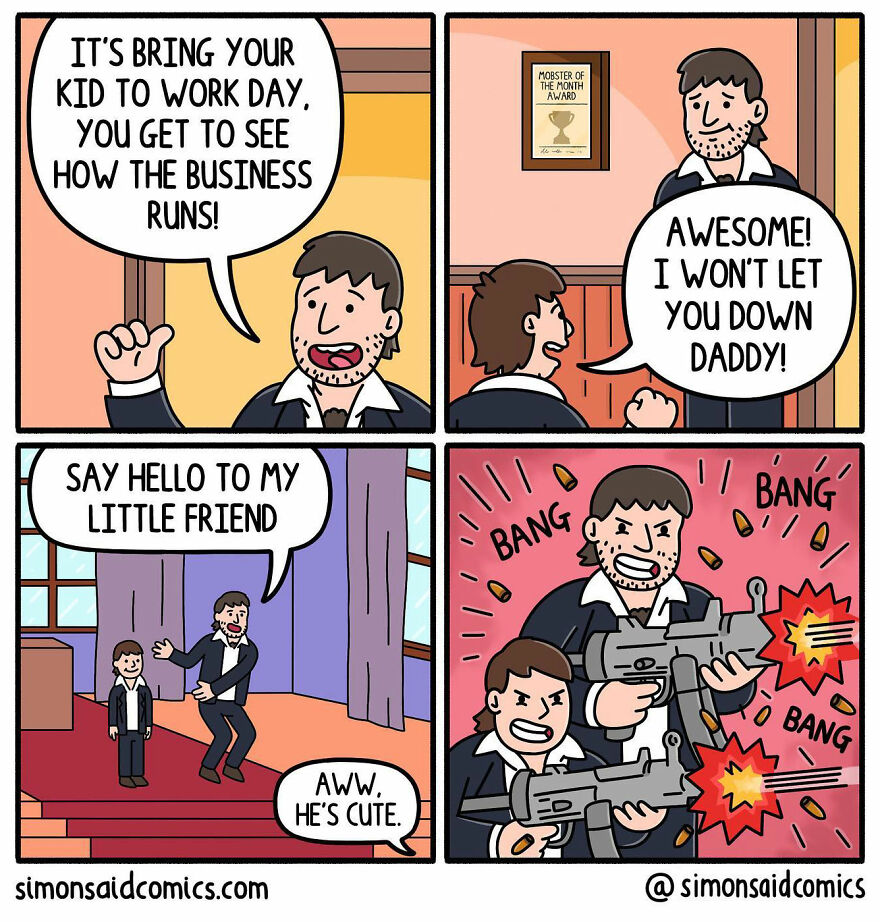 Your Day Will Be Better After Reading Simon Johnson's Surprise Endings Comics