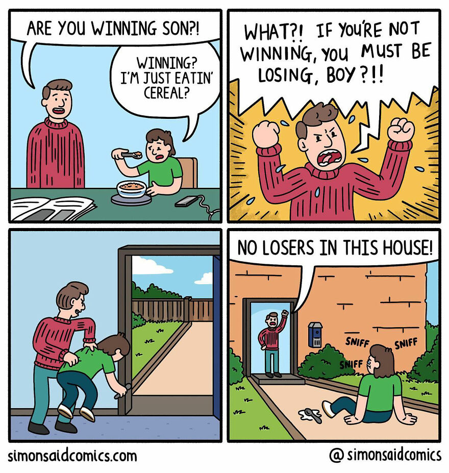 Your Day Will Be Better After Reading Simon Johnson's Surprise Endings Comics