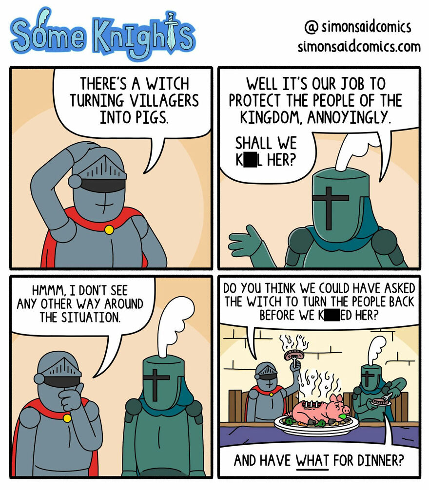 Your Day Will Be Better After Reading Simon Johnson's Surprise Endings Comics