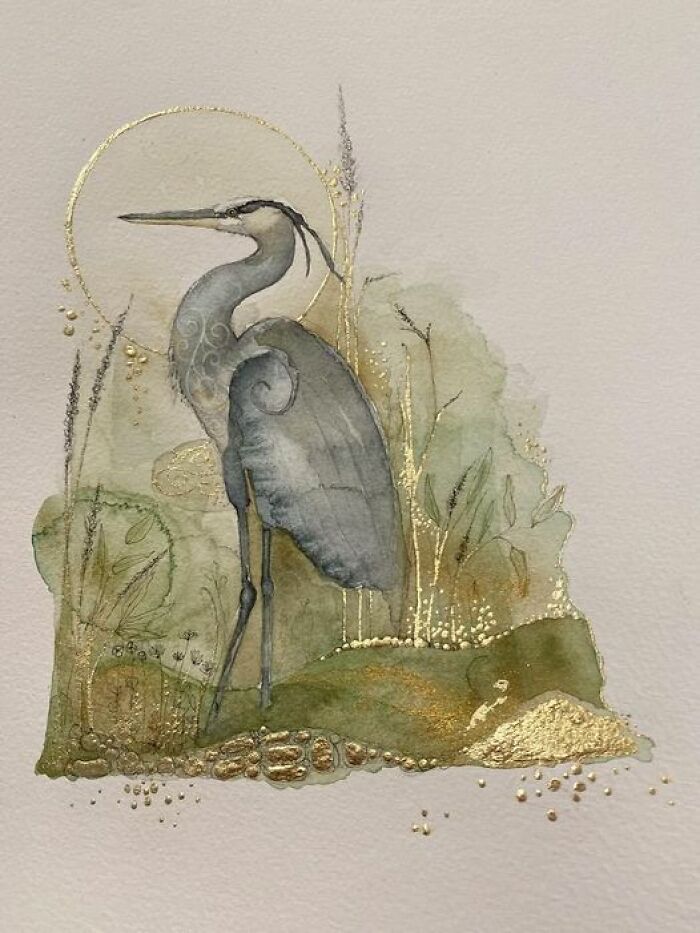 Heron, Jilly Henderson, 2023