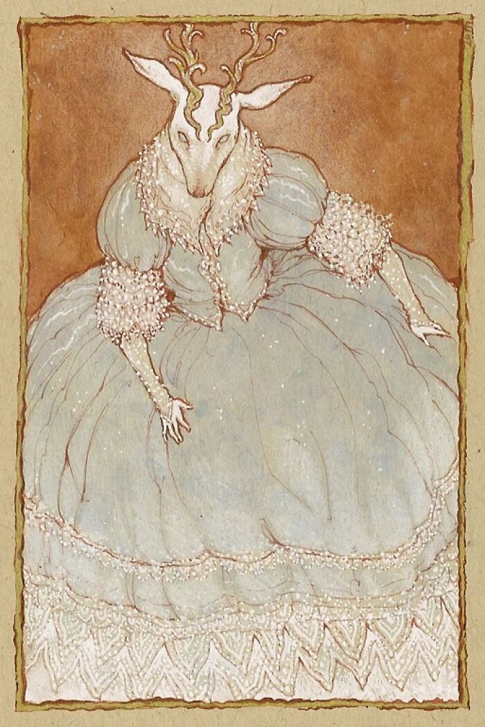 "White Deer" By Artist "Luve." 2007