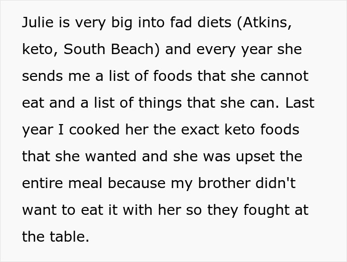 Woman Cancels Thanksgiving After 20 Years Of Hosting After SIL&rsquo;s Special Dietary Demands