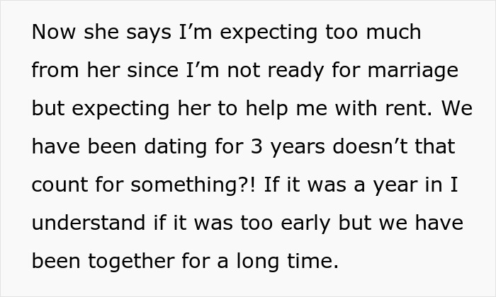 "It&rsquo;s Crazy To Me": Man Expects GF To Cover His Expenses Whilst He Looks For New Job, She Refuses