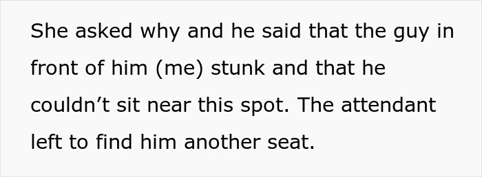 Jerk On A Plane Claims He Can't Sit Next To Smelly Passenger, Turns Out He's The One Who Stinks Jerk On A Plane Claims He Can't Sit Next To Smelly Passenger, Turns Out He's The One Who Stinks
