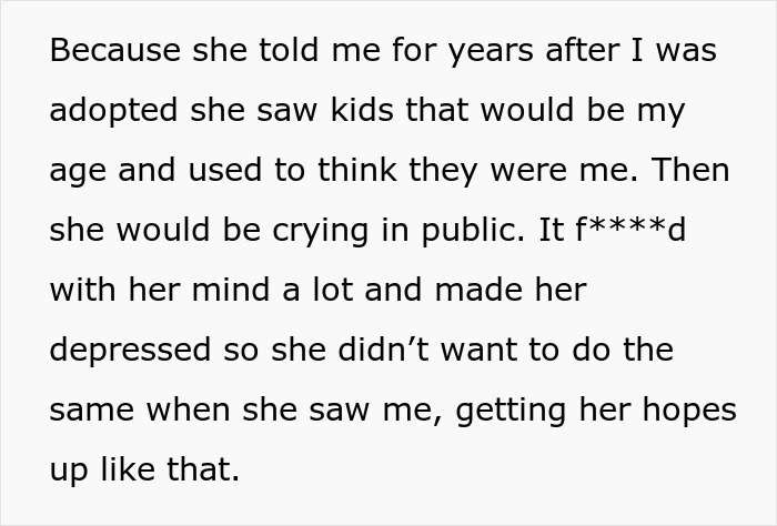 Netizens Encourage This Guy To Tell His Bio Mom Who He Is, Emotions Overflow In The Following Update Netizens Encourage This Guy To Tell His Bio Mom Who He Is, Emotions Overflow In The Following Update