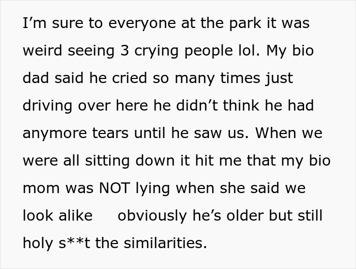 Netizens Encourage This Guy To Tell His Bio Mom Who He Is, Emotions Overflow In The Following Update Netizens Encourage This Guy To Tell His Bio Mom Who He Is, Emotions Overflow In The Following Update
