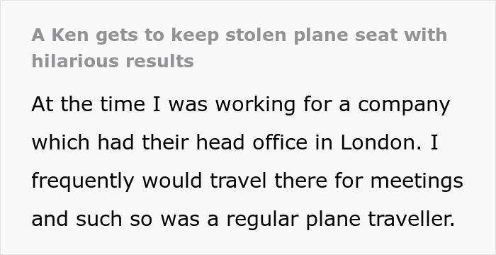 Guy Steals Another Passenger’s Seat, Learns It Was A Major Screw-Up Guy Steals Another Passenger’s Seat, Learns It Was A Major Screw-Up