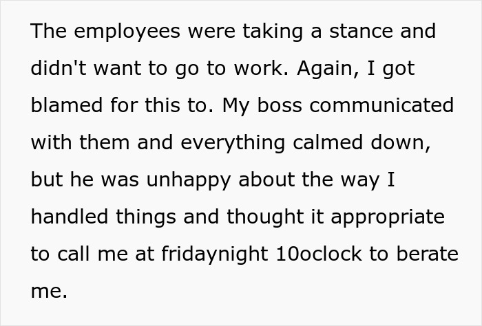 Boss Tries To Use Burned-Out Worker As A Scapegoat, She Quits Boss Tries To Use Burned-Out Worker As A Scapegoat, She Quits