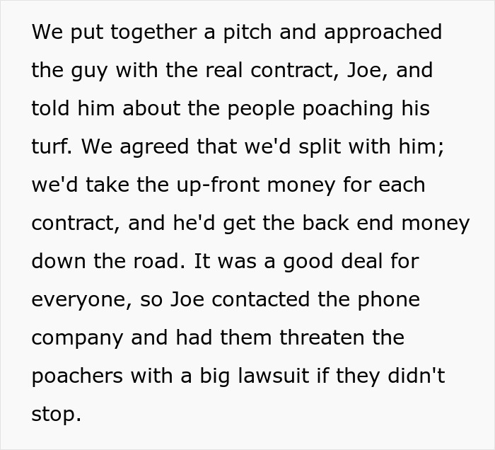 A Salesperson Was Cheated Out Of A Huge Payout, So He Decided To Take Down The Company