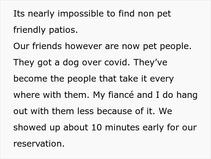 "[Am I The Jerk] For Leaving When Our Friends Brought Their Dog To Dinner?"