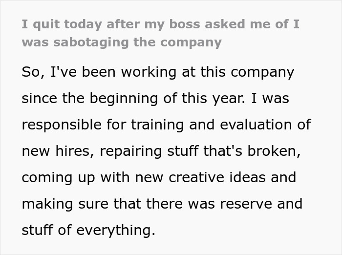 Boss Tries To Use Burned-Out Worker As A Scapegoat, She Quits Boss Tries To Use Burned-Out Worker As A Scapegoat, She Quits