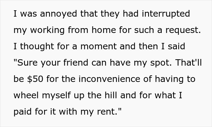 “I Sat There Completely Dumbfounded”: Handicapped Person Astounded By Their Neighbor’s Request “I Sat There Completely Dumbfounded”: Handicapped Person Astounded By Their Neighbor’s Request