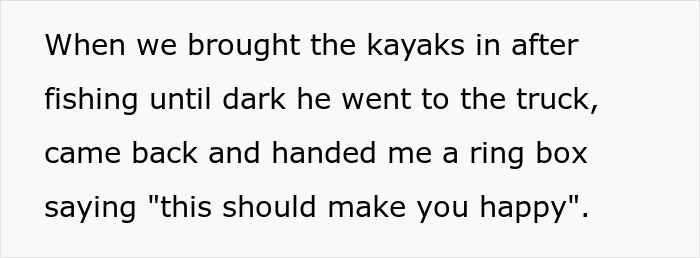 Woman Feels Guilty She Won't Be Able To Get Over Awful Proposal, People Tell Her To Run