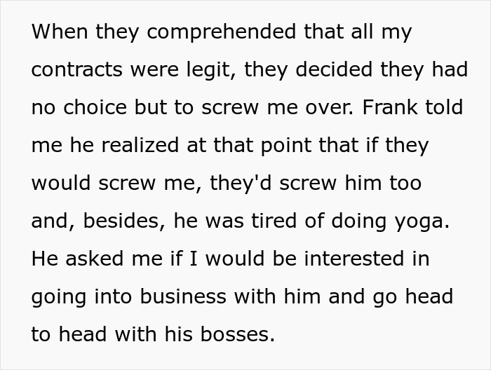 A Salesperson Was Cheated Out Of A Huge Payout, So He Decided To Take Down The Company