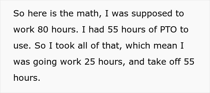 &ldquo;Lose It If I Don't Use It&rdquo;: Boss Is Shocked At Employee's Malicious Compliance Concerning PTO