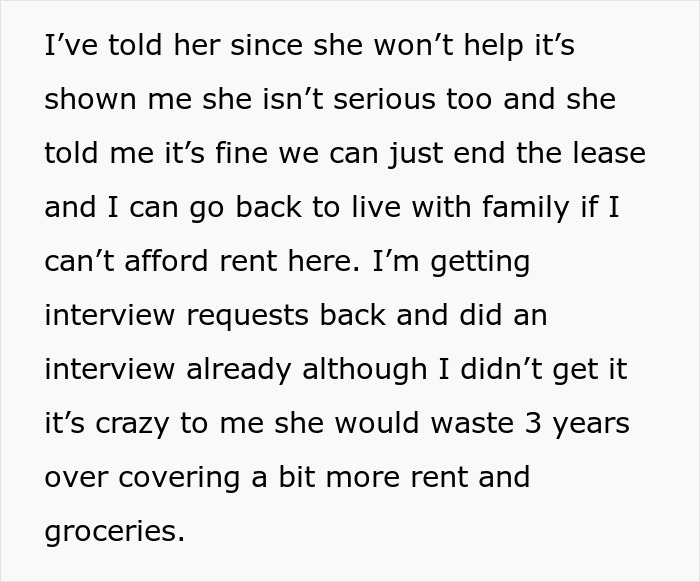 "It&rsquo;s Crazy To Me": Man Expects GF To Cover His Expenses Whilst He Looks For New Job, She Refuses