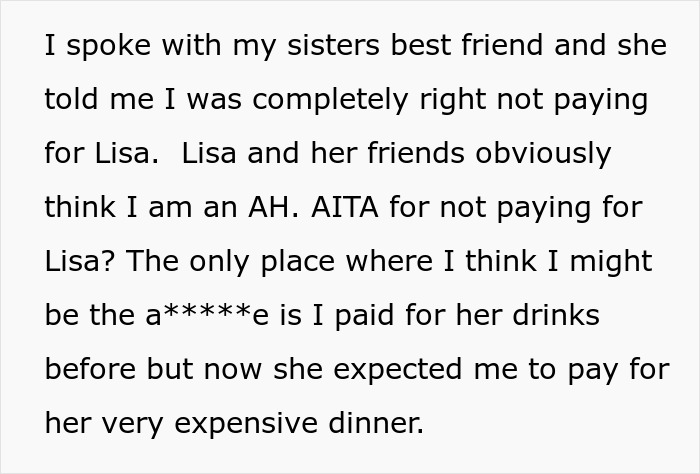 Woman Tries To Get Casual Date To Pay For Her Dinner With Friends, Gets Embarrassed And Blocked 
