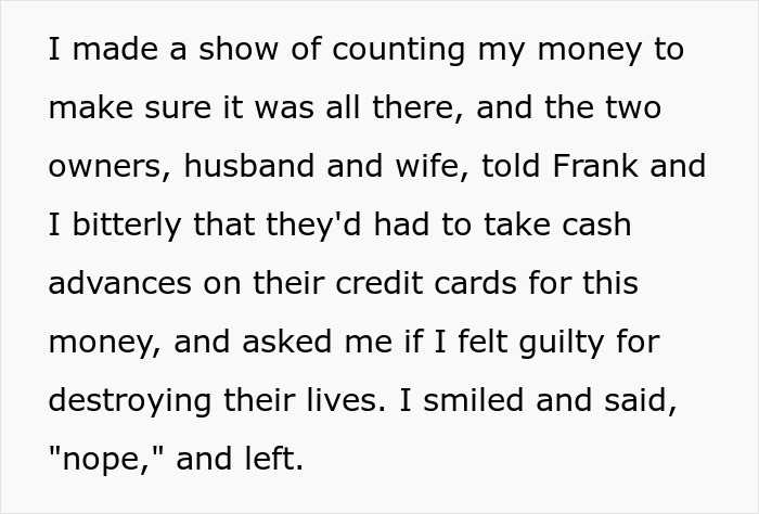 A Salesperson Was Cheated Out Of A Huge Payout, So He Decided To Take Down The Company