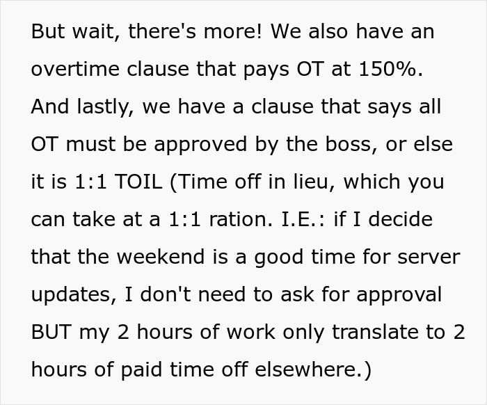 "I Know It's Your Day Off, But": Employee Shows Boss Why Not To Call Them On Their Days Off "I Know It's Your Day Off, But": Employee Shows Boss Why Not To Call Them On Their Days Off
