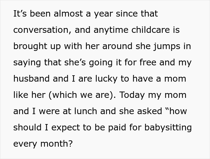 Woman Reassures Couple She&rsquo;ll Babysit Her Grandchild For Free Until It&rsquo;s Actually Due To Be Born