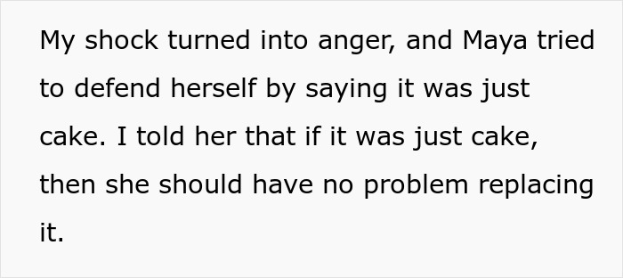 Sister Eats Couple's Wedding Cake Samples, Gets Kicked Out Of Their Home Sister Eats Couple's Wedding Cake Samples, Gets Kicked Out Of Their Home