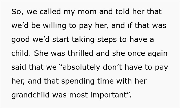 Woman Reassures Couple She&rsquo;ll Babysit Her Grandchild For Free Until It&rsquo;s Actually Due To Be Born
