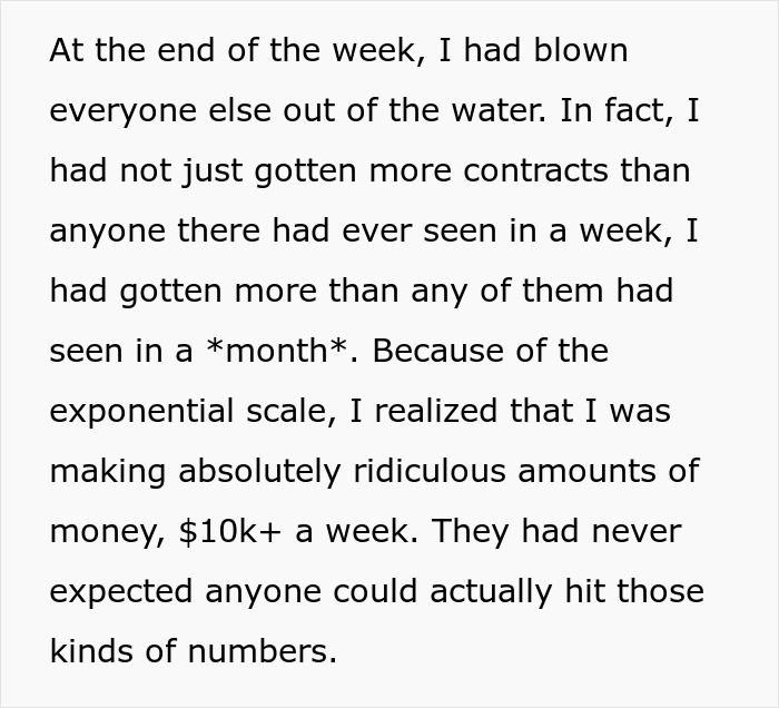 A Salesperson Was Cheated Out Of A Huge Payout, So He Decided To Take Down The Company