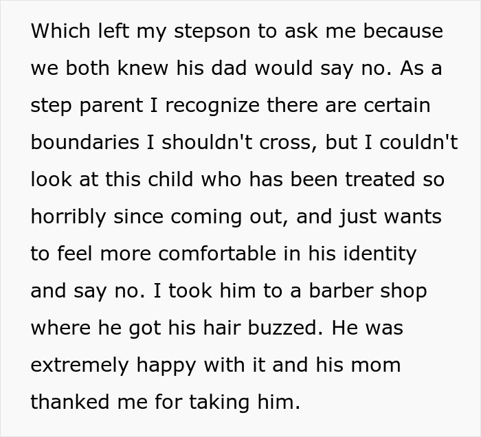 “I’m Also Taking Him Shopping”: Wife Stands Up To Her Husband Who Refuses To Support His Trans Son “I’m Also Taking Him Shopping”: Wife Stands Up To Her Husband Who Refuses To Support His Trans Son
