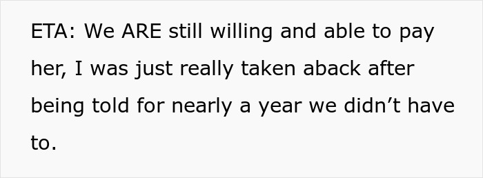 Woman Reassures Couple She&rsquo;ll Babysit Her Grandchild For Free Until It&rsquo;s Actually Due To Be Born