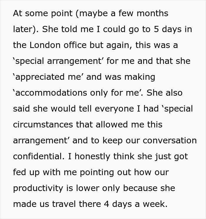 Guy Finds A Perfect Loophole After 'Karen' Boss Relocates Their Office