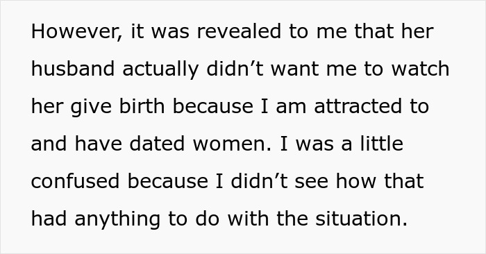 "Might Make Me Attracted To Her": Husband Doesn't Want Wife's BFF In The Delivery Room