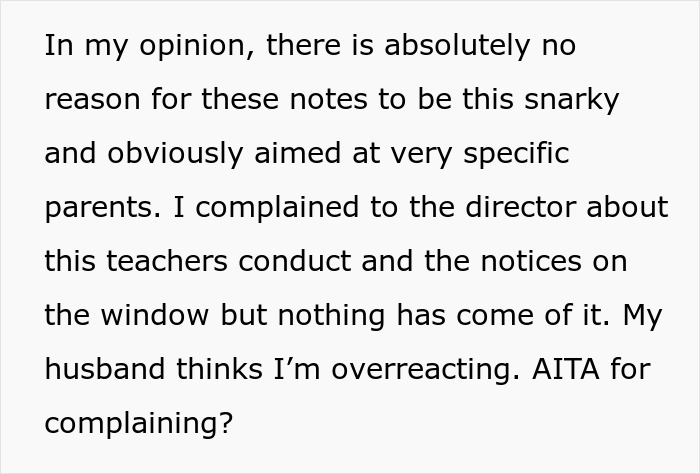 Mom Notices Signs In Her Child's Preschool That Are Targeted At Her Mom Notices Signs In Her Child's Preschool That Are Targeted At Her