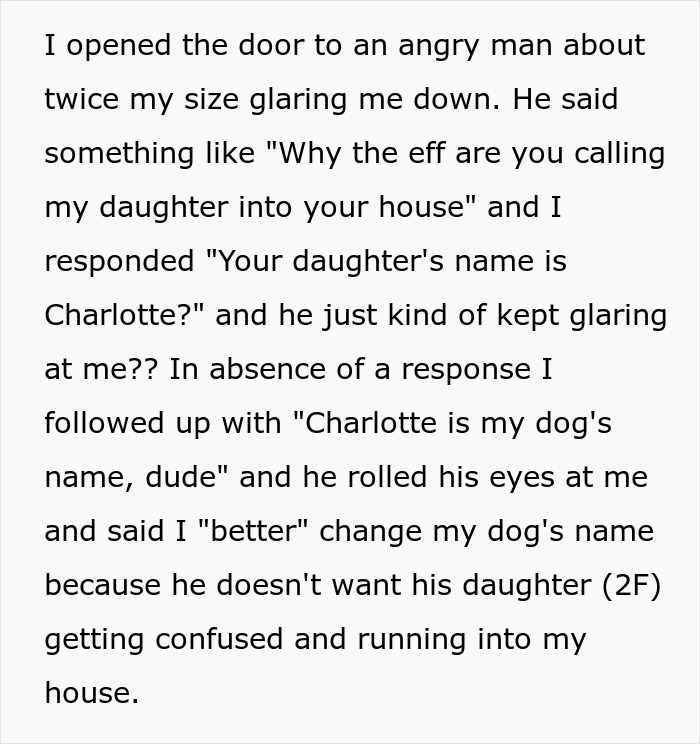 Man Thinks His 2 Y.O. Daughter Deserves Her Name More Than A 6 Y.O. Dog, Demands It Be Changed