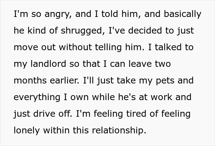 Woman Becomes So Repulsed By Her ‘Peter Pan’ BF, She Ends It By Secretly Moving Out Woman Becomes So Repulsed By Her ‘Peter Pan’ BF, She Ends It By Secretly Moving Out