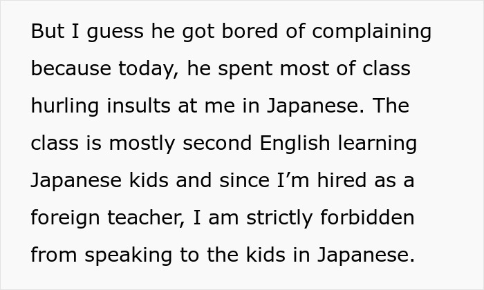Teacher Pretends Insults From 12 Y.O. Student Are Compliments, Entertains Class But Makes Boy Cry Teacher Pretends Insults From 12 Y.O. Student Are Compliments, Entertains Class But Makes Boy Cry