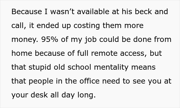 Coworkers Question Why Guy Keeps Leaving Early, He Maliciously Complies With &lsquo;Expectations&rsquo;