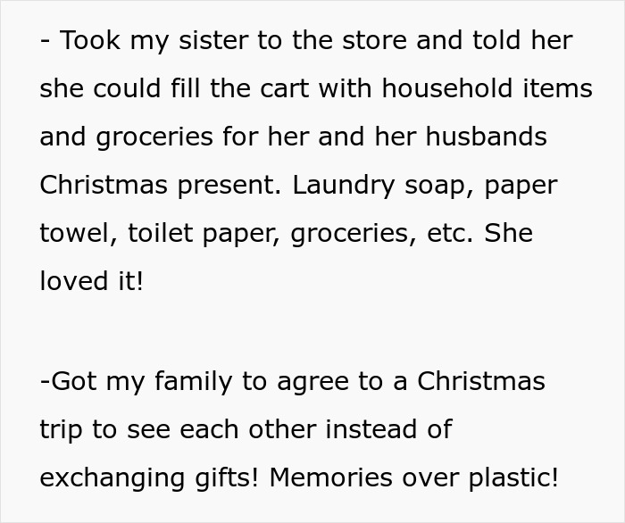 “Gifting In America Has Become Insane”: Woman Shares Her New Gift Strategy For Christmas “Gifting In America Has Become Insane”: Woman Shares Her New Gift Strategy For Christmas