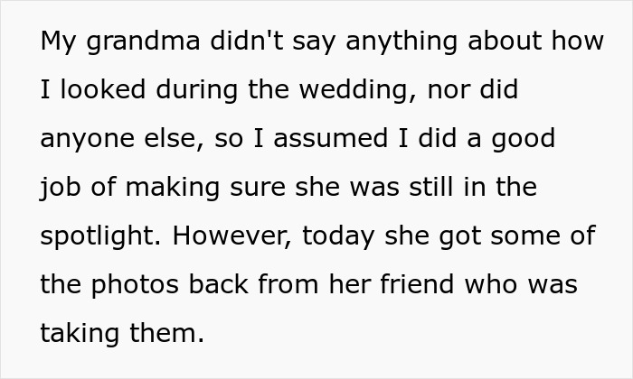 71 Y.O. Bride Accuses Granddaughter Of Upstaging Her, Internet Says She Needs A Reality Check