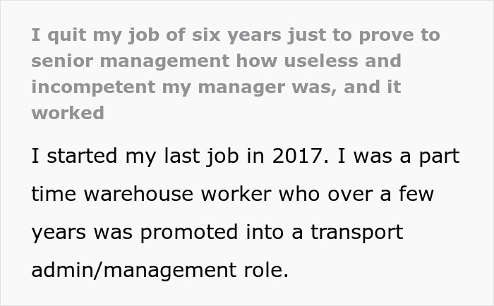 Guy Quits His Job Just To Prove His Manager Is Useless, It Works Wonders