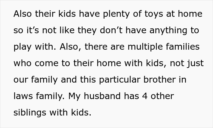 SIL Freaks After Parents Take Back Toys Meant For Everyone That She Poached SIL Freaks After Parents Take Back Toys Meant For Everyone That She Poached