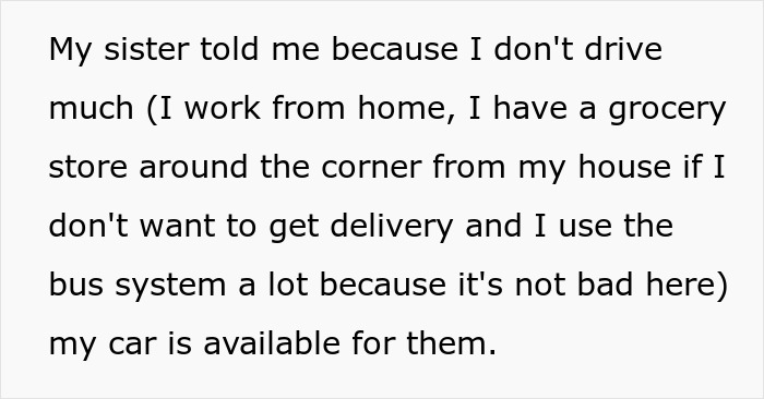 "Sister Says They Can No Longer Afford Gas": Woman Begs Bro To Use His Electric Car, Gets A No "Sister Says They Can No Longer Afford Gas": Woman Begs Bro To Use His Electric Car, Gets A No