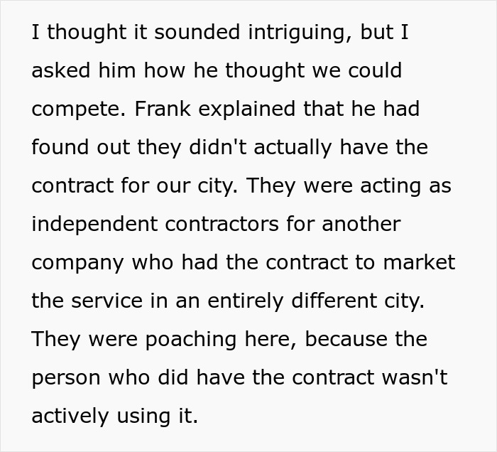 A Salesperson Was Cheated Out Of A Huge Payout, So He Decided To Take Down The Company