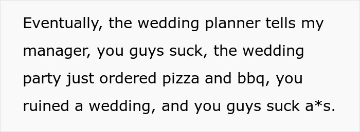 "We Kind Of Ruined A Wedding": Restaurant Is Unaware They Were Supposed To Serve 150 People