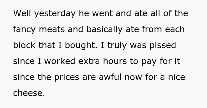 Teen devours $70 worth of charcuterie meant for Thanksgiving while mom demands repayment for the fancy meats and cheese. Teen devours $70 worth of charcuterie meant for Thanksgiving while mom demands repayment for the fancy meats and cheese.