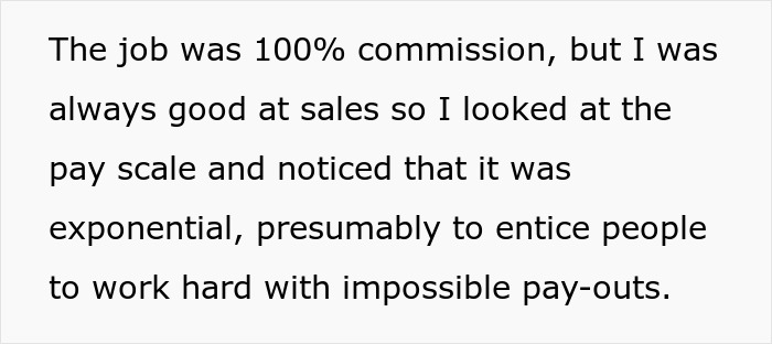 A Salesperson Was Cheated Out Of A Huge Payout, So He Decided To Take Down The Company
